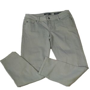 MISS me green mid-rise easy ankle skinny jeans size 26